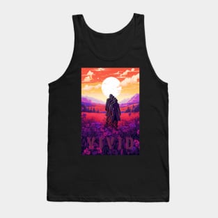 VIVID : Sci-Fi Flowers Tank Top